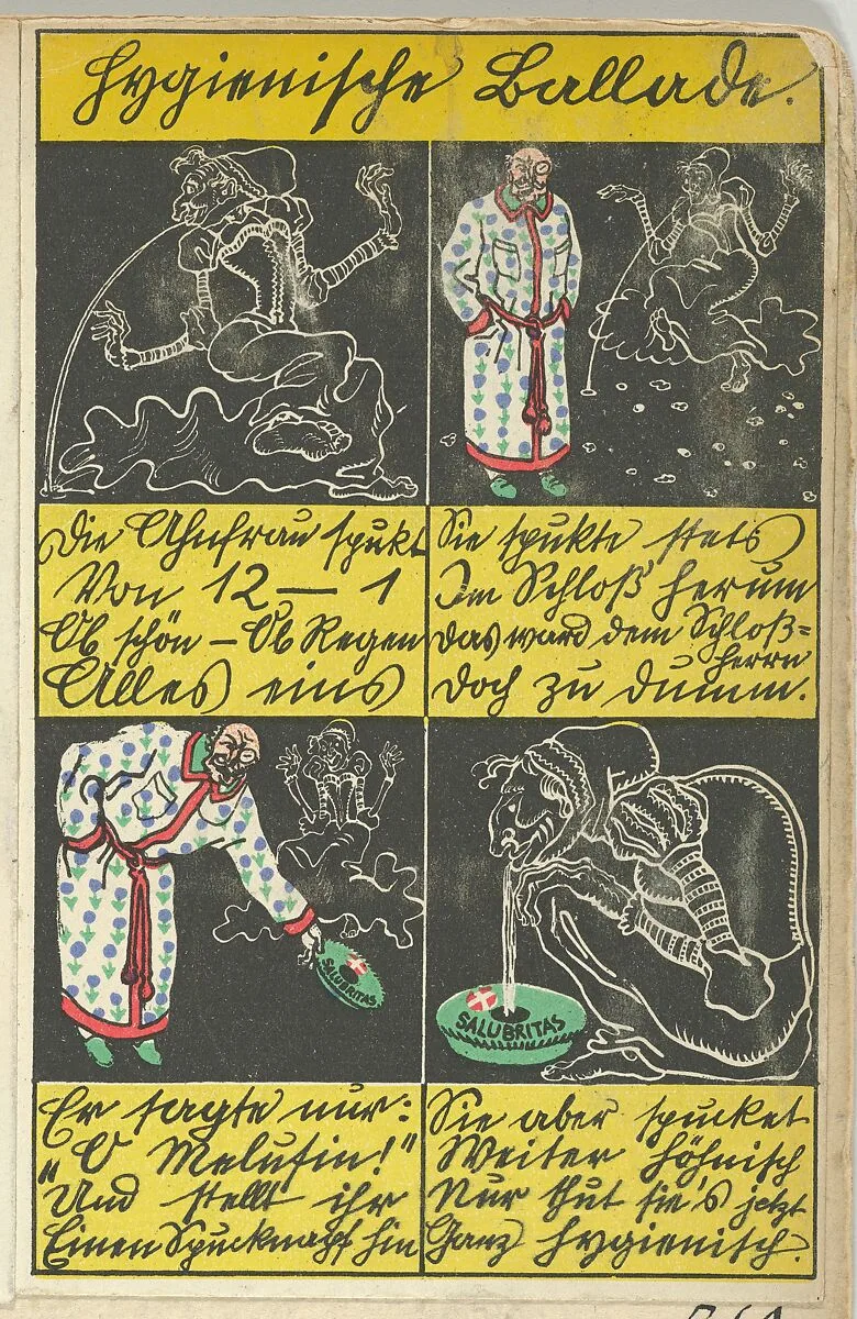 Hygienic Ballad (Hygienische Ballade) — Moriz Jung|Wiener Werkstätte