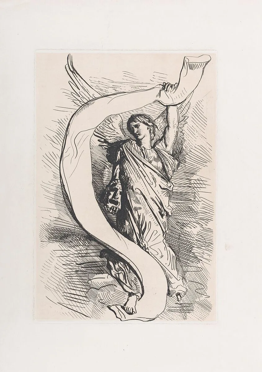Frontispiece, from Othello — Théodore Chassériau|William Shakespeare