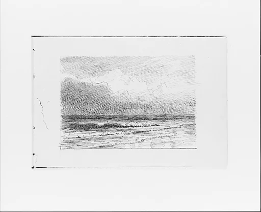Seascape with an Approaching Storm (from Sketchbook VII)