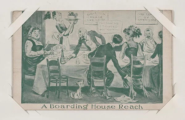 A Boarding House Reach from Exhibit Comics Cards (W431) — Unknown