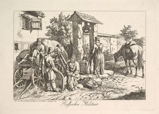 Cossack at the Well