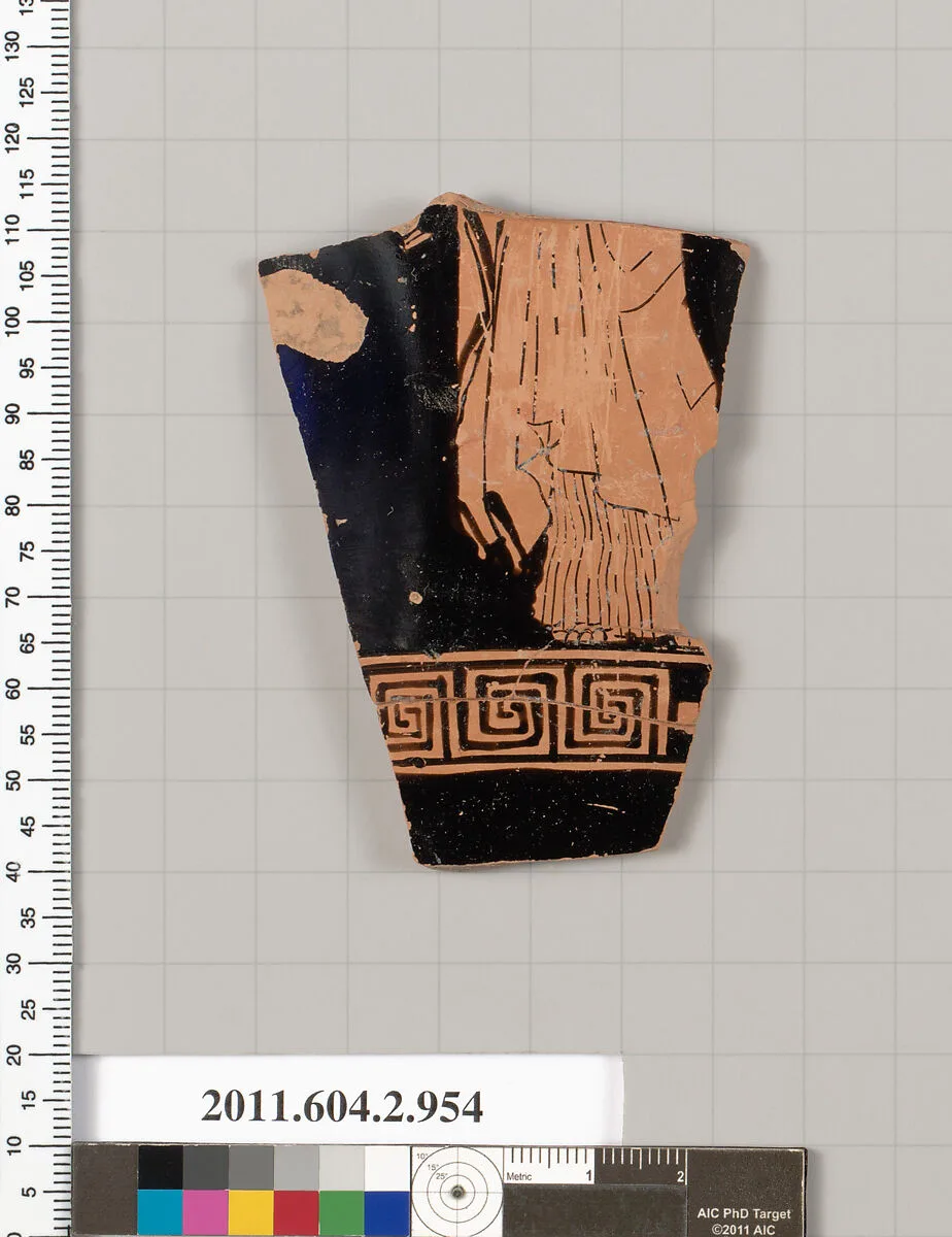 Terracotta fragment of an oinochoe (jug) — Unknown