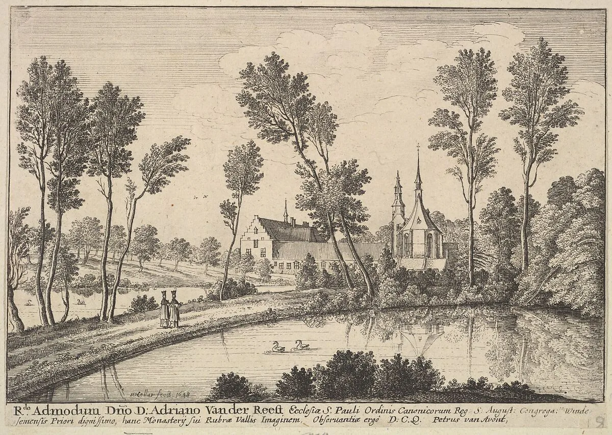Rothendael Abbey — Wenceslaus Hollar|Pieter van Avont