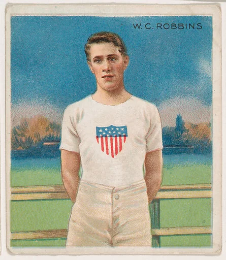 W. C. Robbins, Track and Field, from Mecca & Hassan Champion Athlete and Prize Fighter collection, 1910