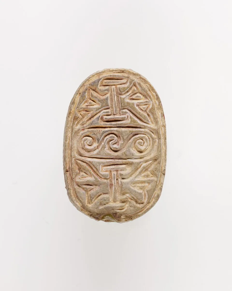 Scarab Decorated with the Symbol of Unification — Unknown