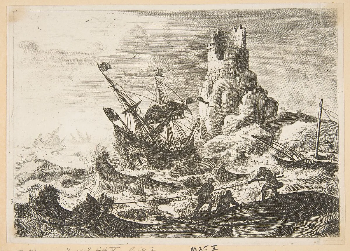 The Shipwreck — Claude Lorrain (Claude Gellée)