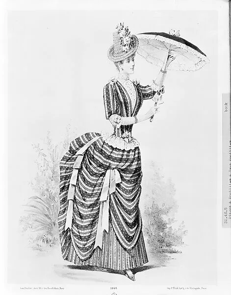 Collection of French Fasion plates — Pingot & Pouillier|P. Frick|A. Lafontaine|L. Gaudran|E. Batilliot|L. Voisin|Eugene Louvet|Ivan Pouillier