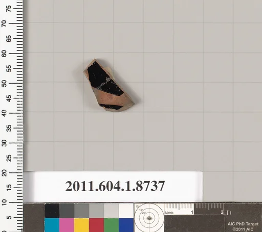 Terracotta fragment of a stemless cup