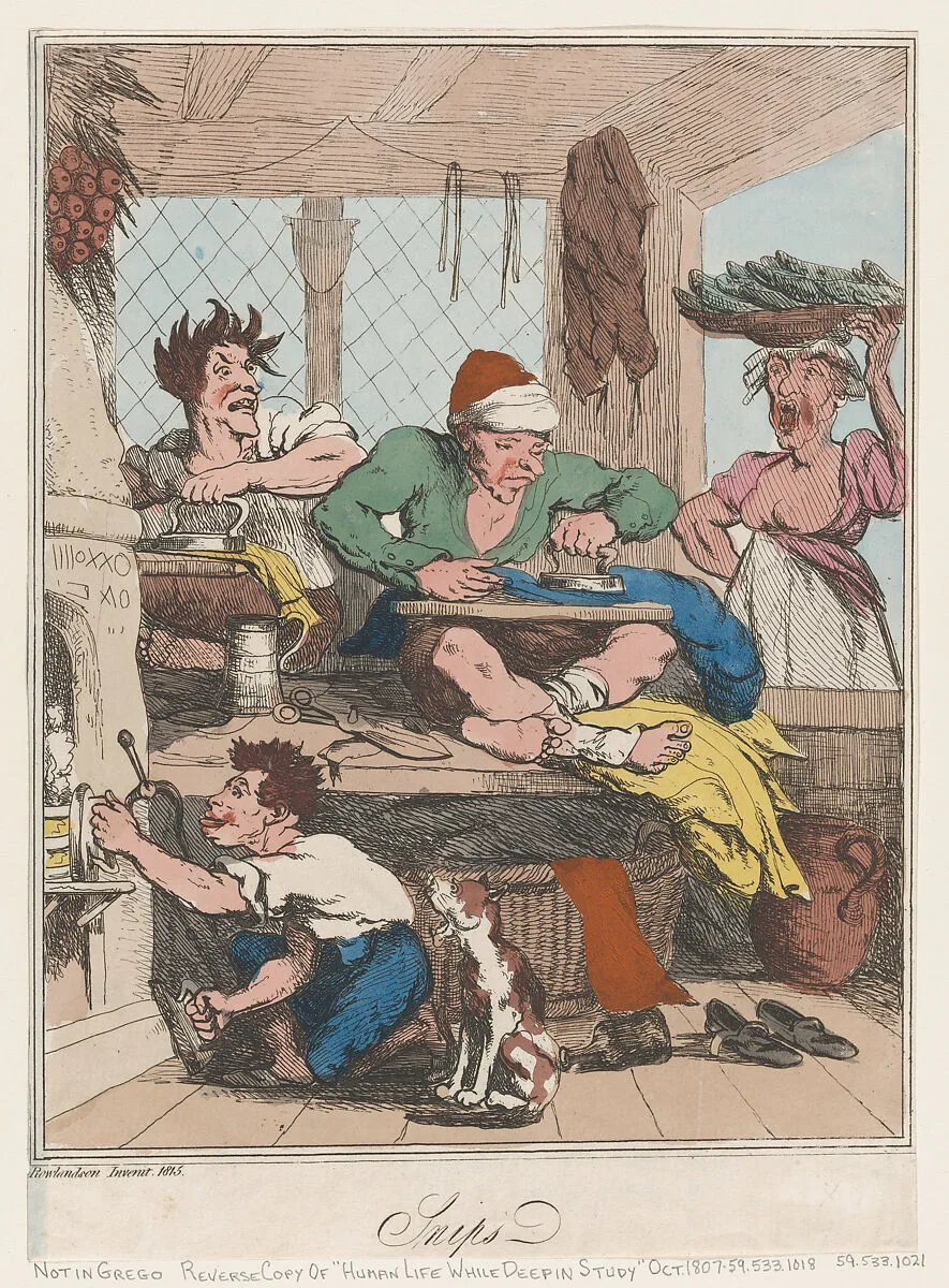 Snips — John Fairburn|Thomas Rowlandson