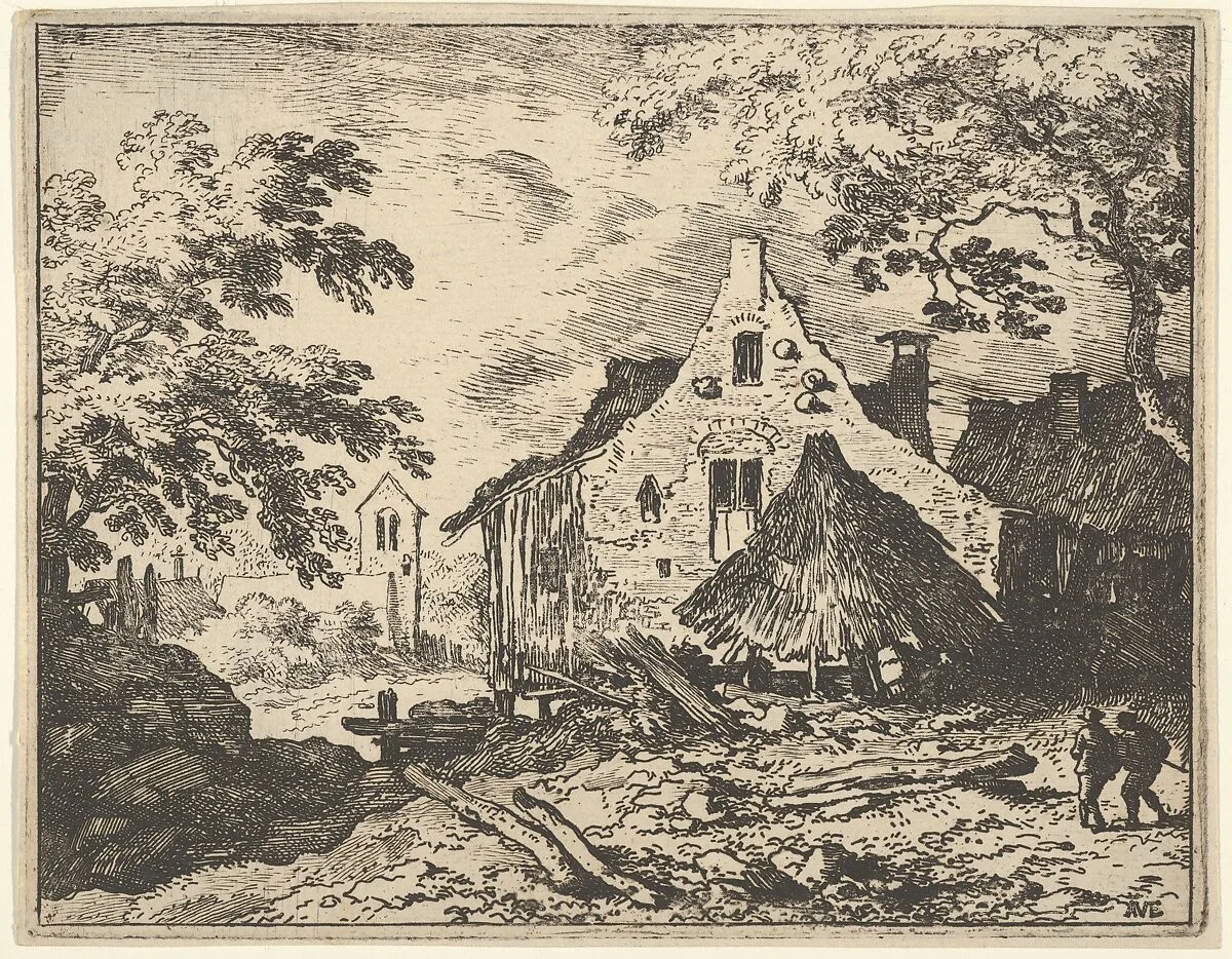 The Haybarn with Movable Roof — Allart van Everdingen