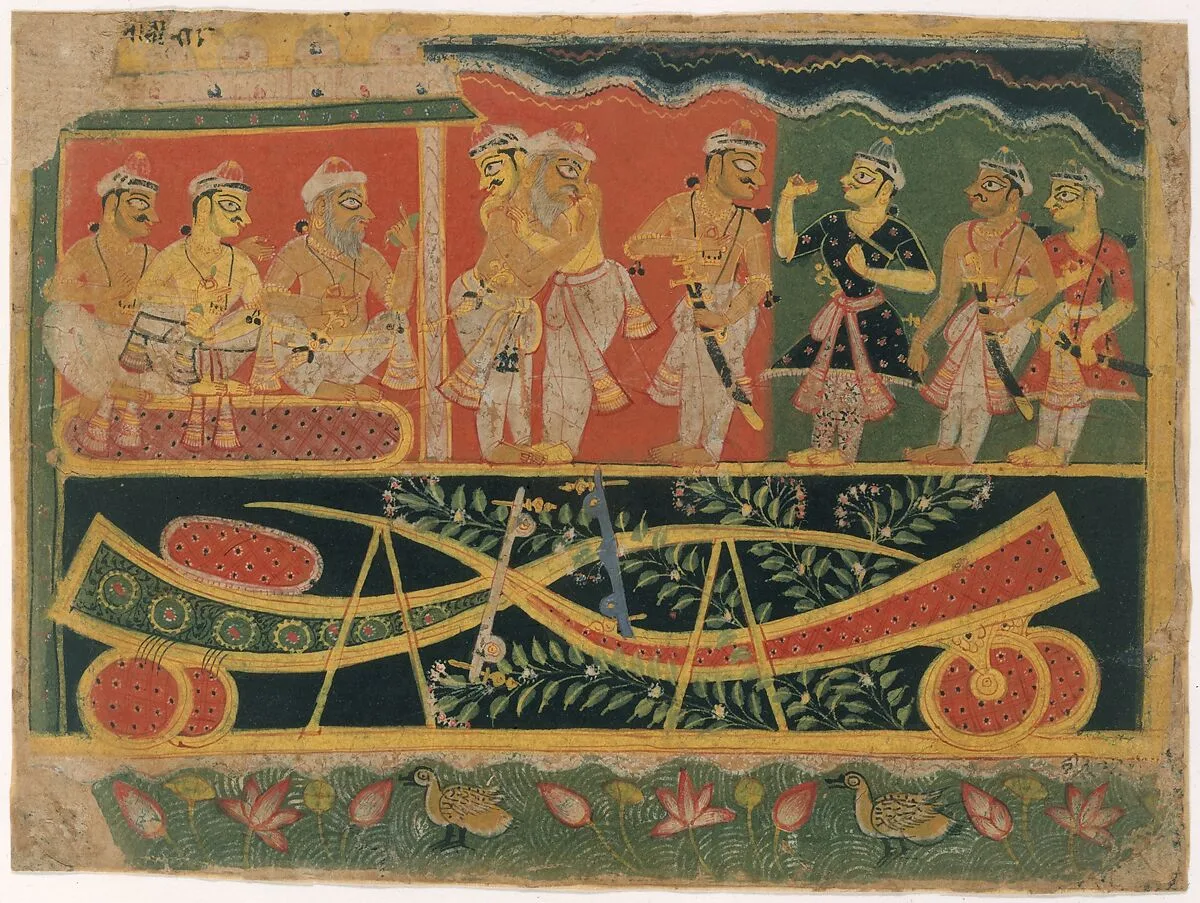 Untitled — Master of the Dispersed Bhagavata Purana