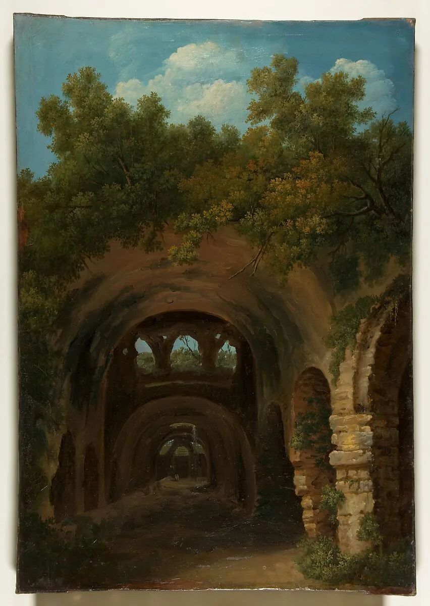 Ruins of a Roman Bath or Reservoir — Louis Gauffier