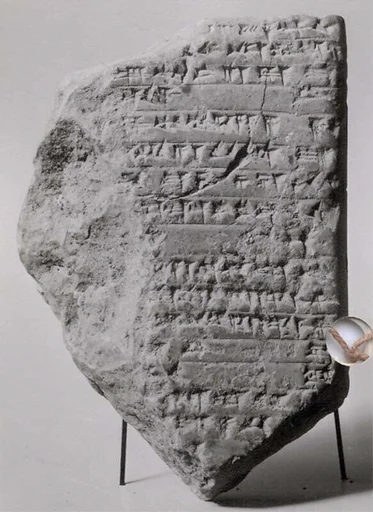 Cuneiform tablet: animal account, Ebabbar archive