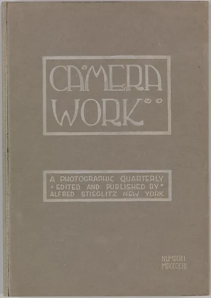 Camera Work, No. 1 — Alfred Stieglitz