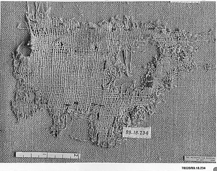 Textile Fragment — Unknown