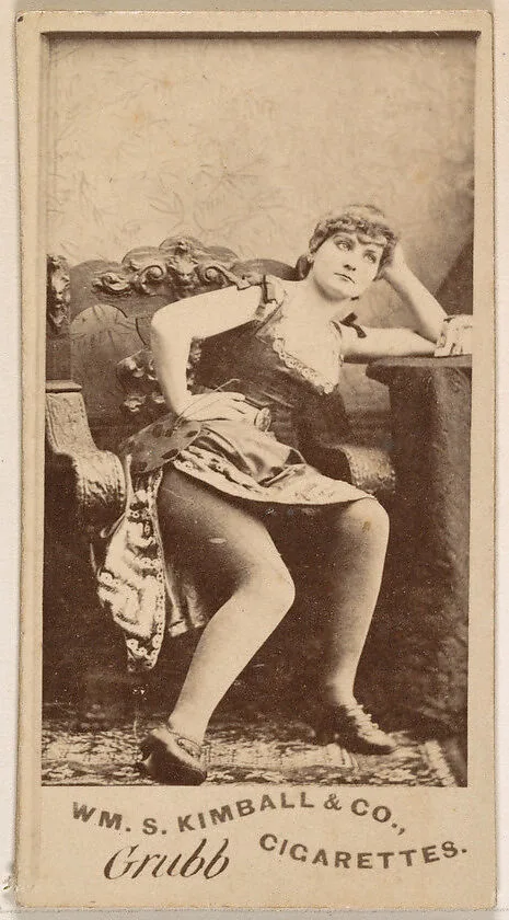 Lillian Grubb, from the Actresses series (N203) issued by Wm. S. Kimball & Co. — William S. Kimball & Company