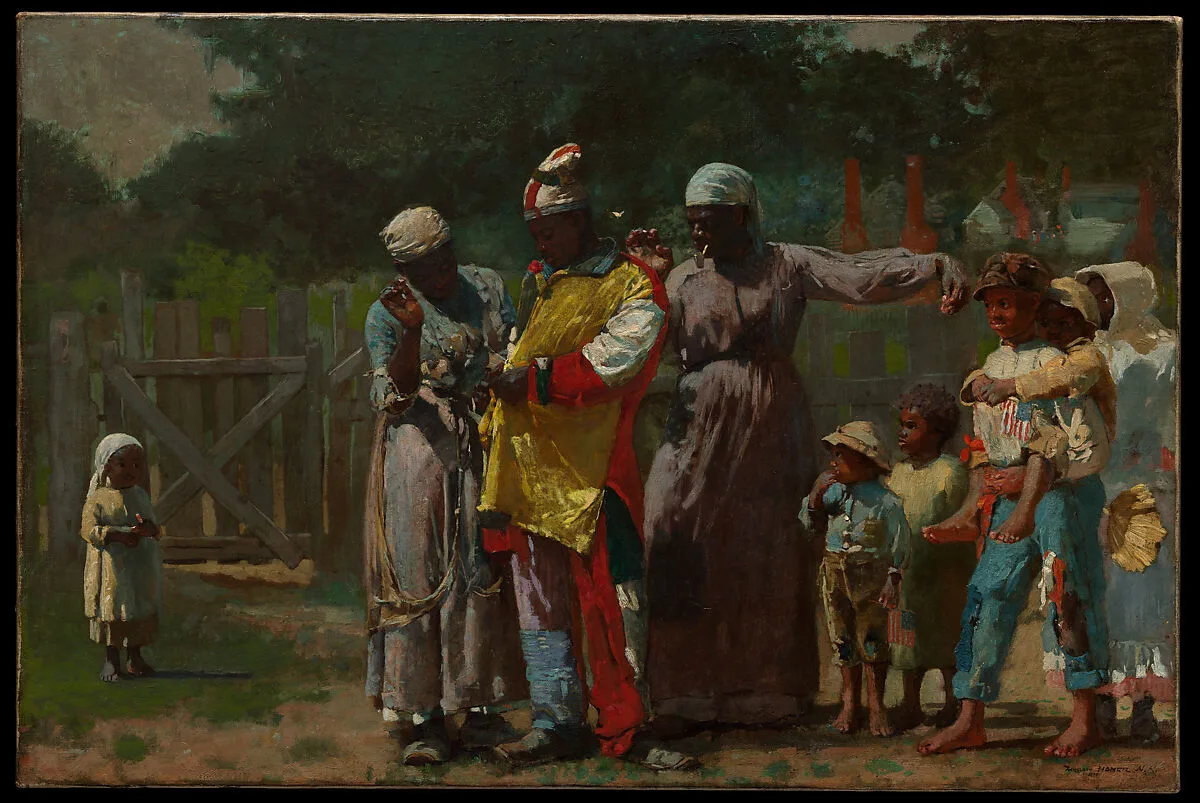 Dressing for the Carnival — Winslow Homer