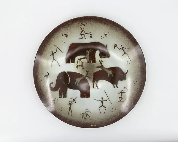 "Africa" Bowl — Maurice Heaton