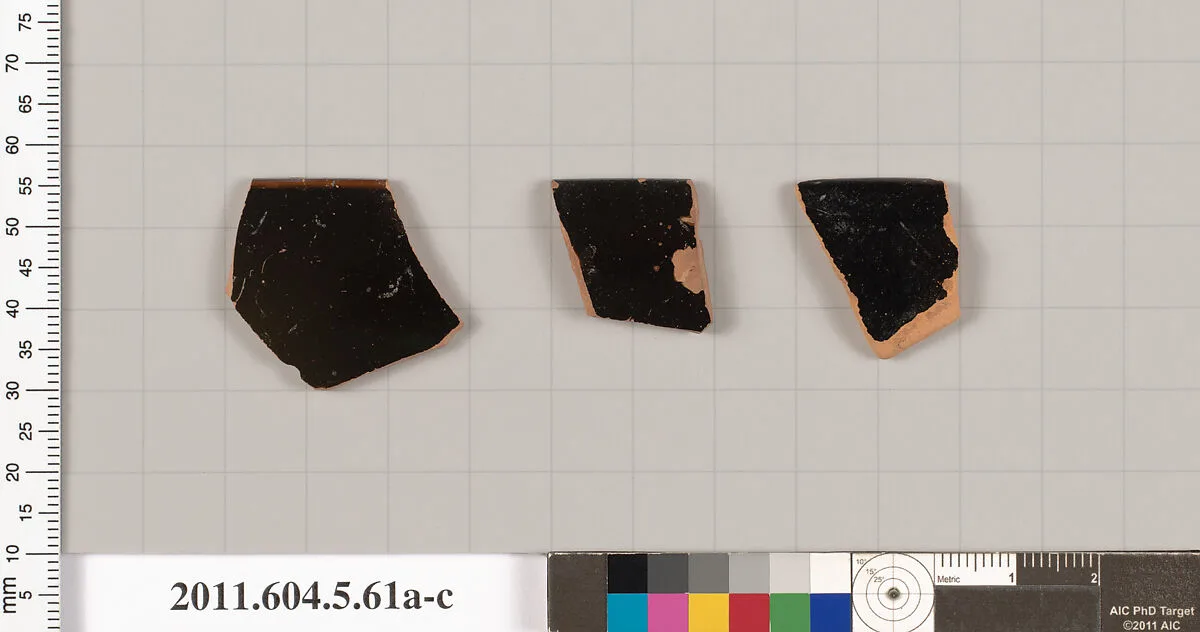 Terracotta rim fragments of kylikes (drinking cups) — Unknown
