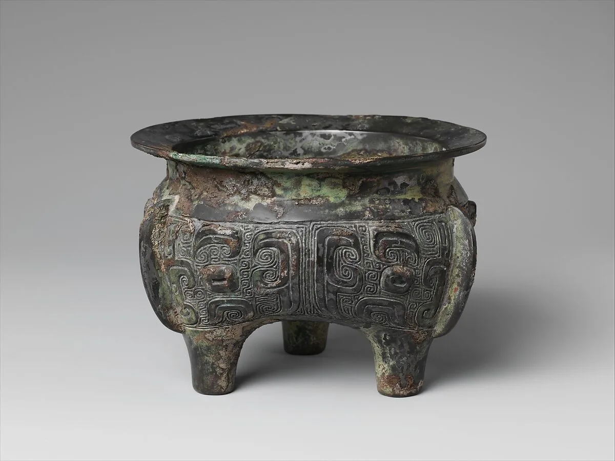 西周 青銅鬲鼎 |Lobed tripod cauldron (Liding) — Unknown
