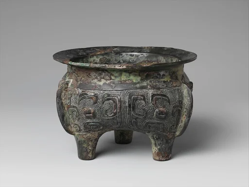 西周 青銅鬲鼎 |Lobed tripod cauldron (Liding)