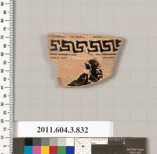 Terracotta fragment of a lekythos (oil flask)