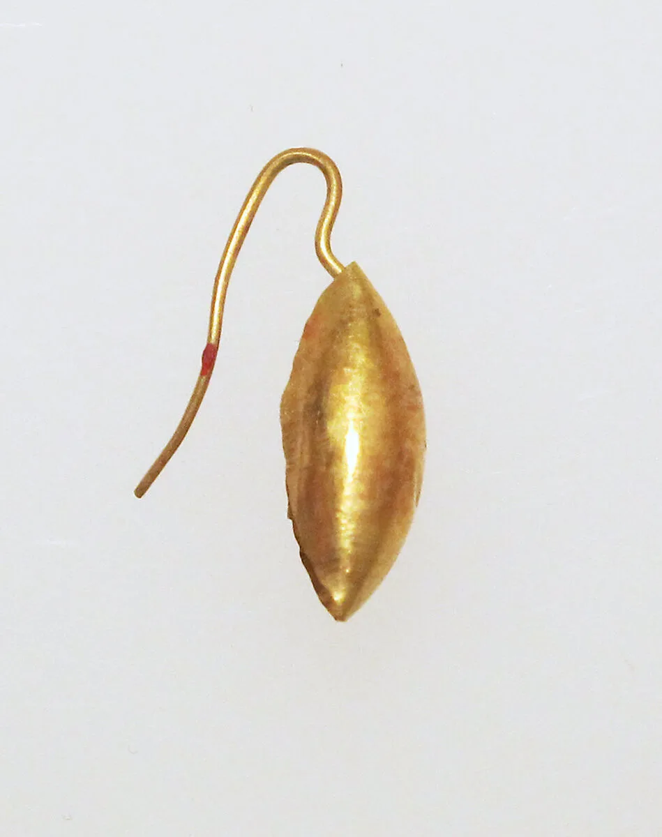 Earring-hook type with sphere ends — Unknown