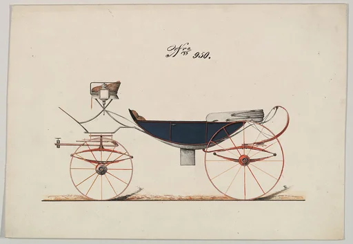 Design for Vis-à-vis/ Caleche, no. 950