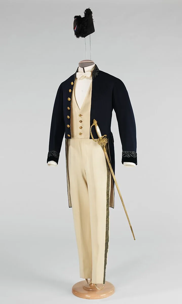 Court presentation ensemble — A. Dusautoy
