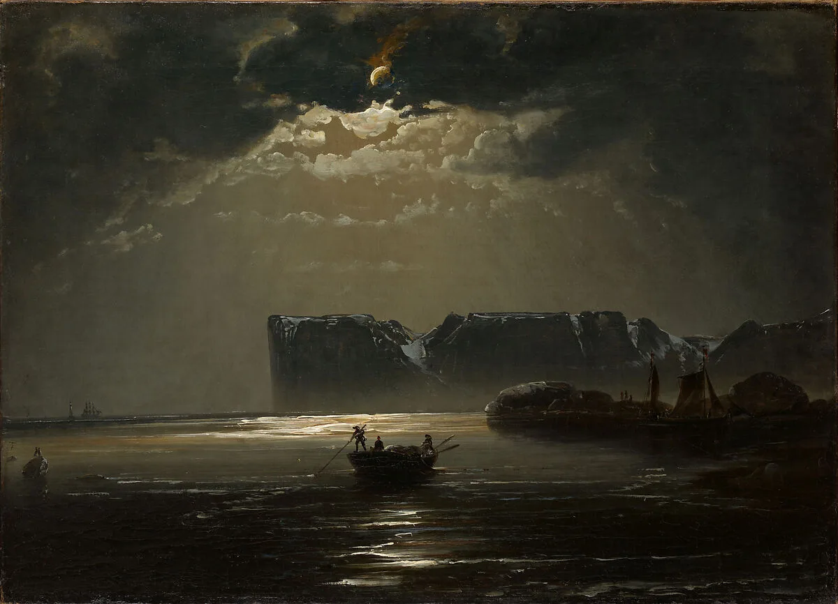 The North Cape by Moonlight — Peder Balke