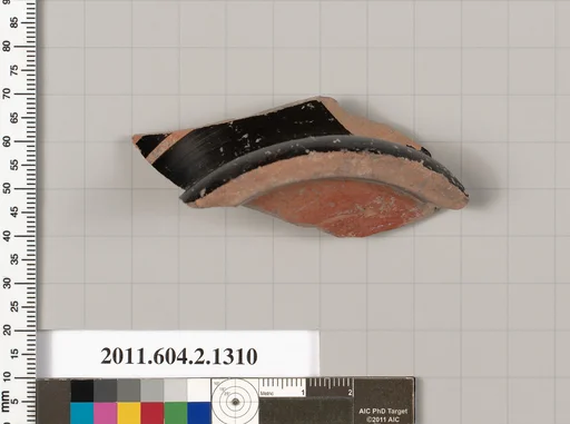 Terracotta fragment of a skyphos (deep drinking cup)