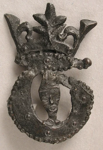 Badge with Bust of Crowned Becket