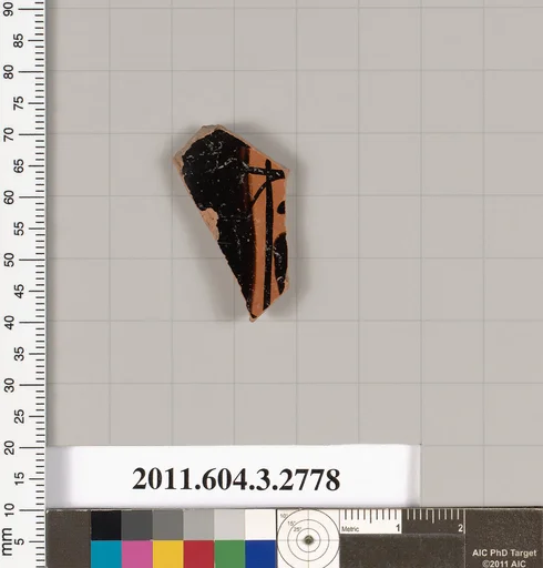 Terracotta fragment of an olpe (jug)