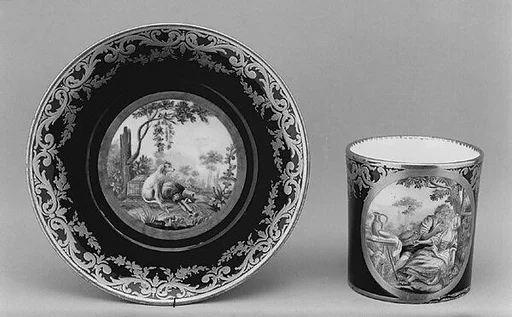 Cup and saucer