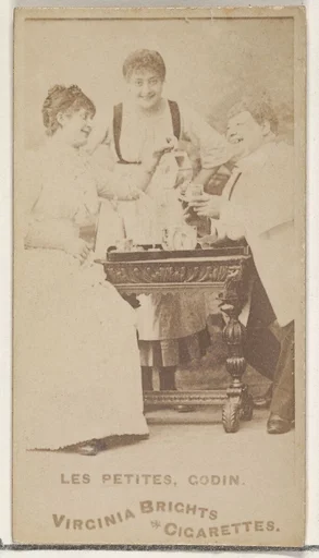 Les Petites, Godin, from the Actors and Actresses series (N45, Type 1) for Virginia Brights Cigarettes