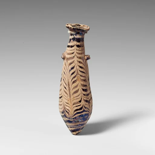 Glass alabastron (perfume bottle)