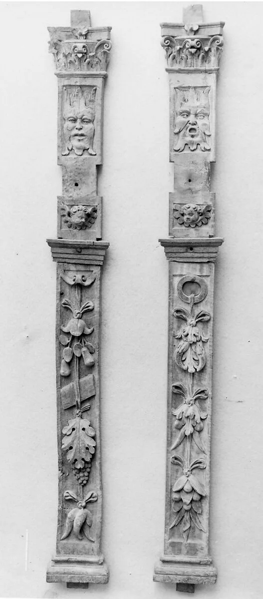 Pair of pilasters — Unknown