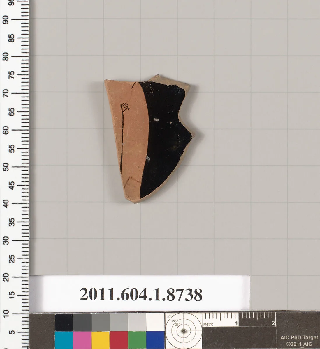 Terracotta fragment of a stemless cup — Unknown