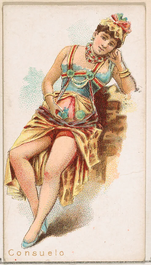 Consuelo, from the Ballet Queens series (N182) issued by Wm. S. Kimball & Co. — William S. Kimball & Company