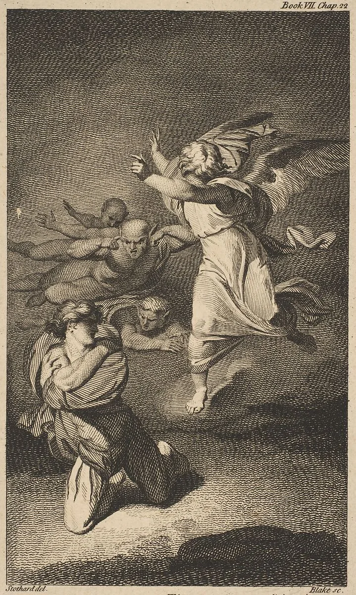 Clarence's Dream (Shakespeare, Richard III, Act 1, Scene 4) — William Blake|Thomas Stothard|John Johnson|William Shakespeare