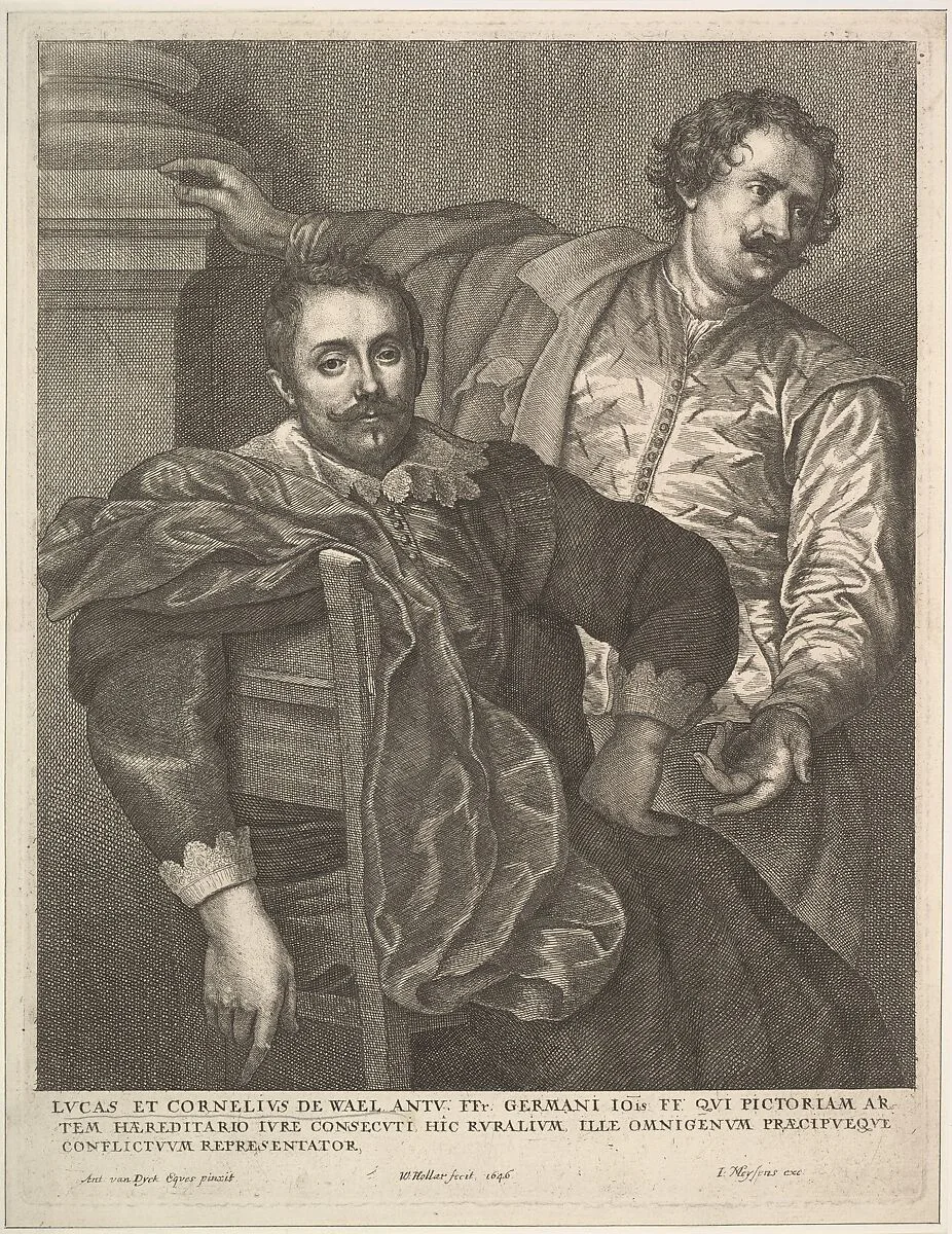 Lucas and Cornelius van Wael — Anthony van Dyck|Wenceslaus Hollar|Johannes Meyssens|Lucas de Wael|Cornelis de Wael