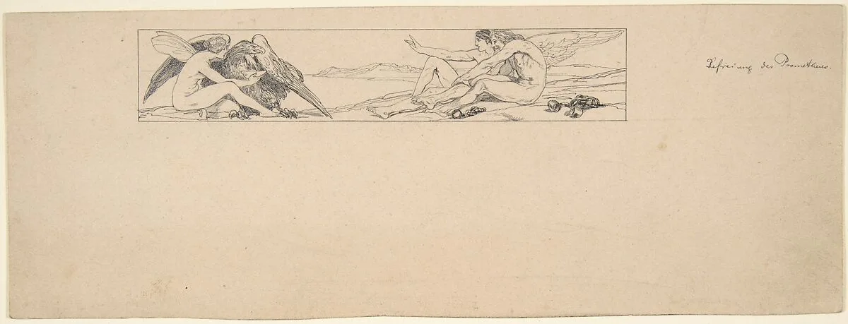 The Release of Prometheus — Max Klinger