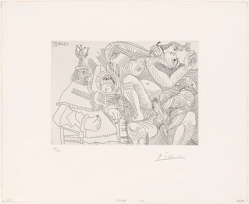 Raphael and the Fornarina XII, from 347 Suite
