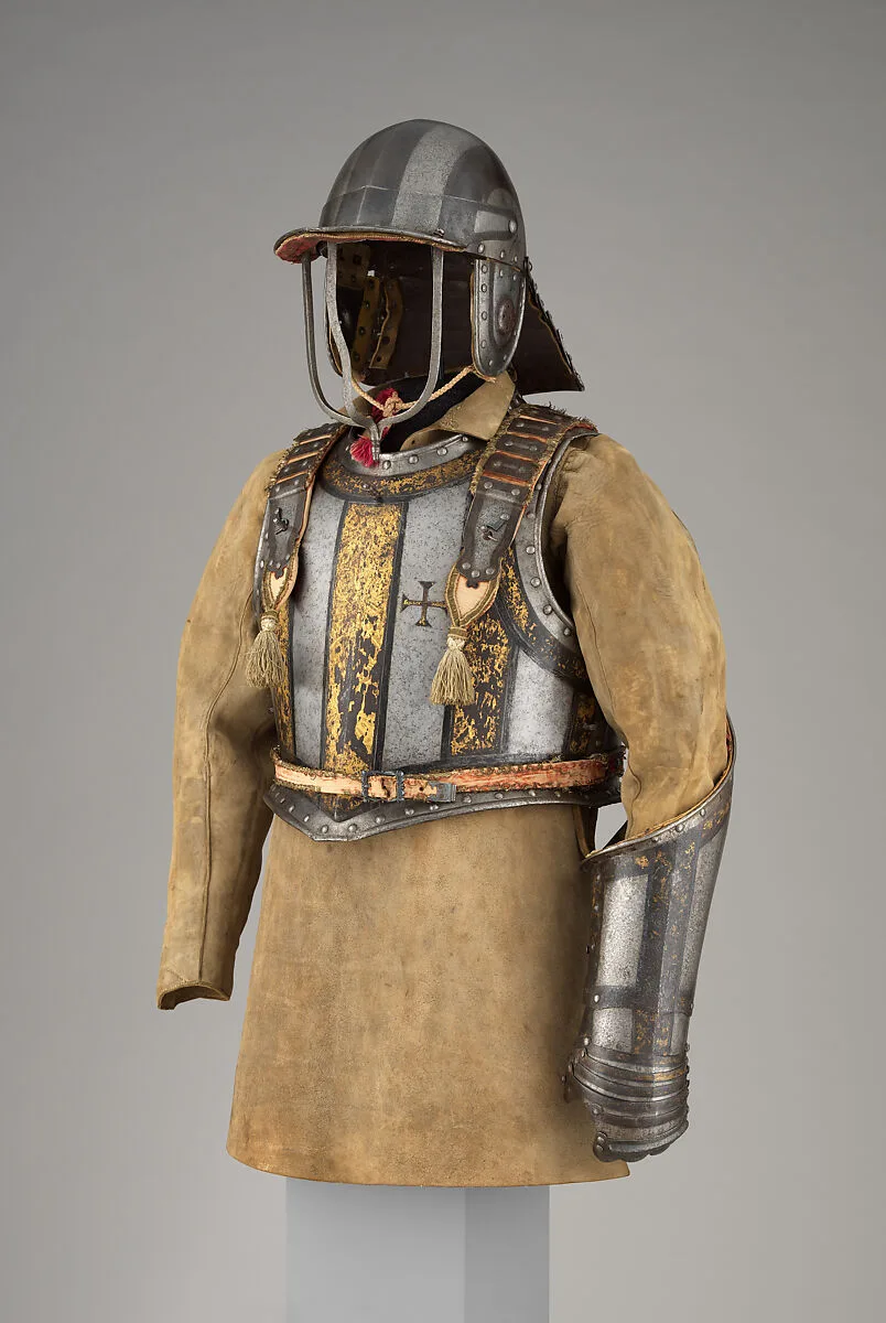 Harquebusier's Armor of Pedro II, King of Portugal (reigned 1683–1706) with Buff Coat — Daniel Tachaux|Richard Holden