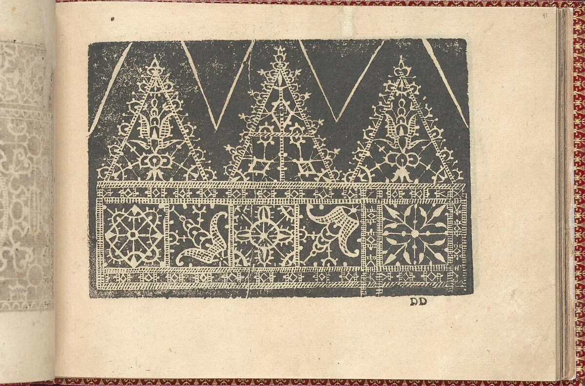 Corona delle Nobili et Virtuose Donne: Libro I-IV, page 41 (recto) — Cesare Vecellio