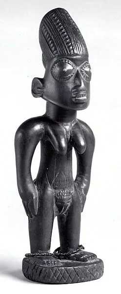 Twin Figure: Female (Ibeji) — Unknown