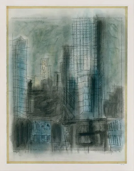 Mid-Manhattan — Lyonel Charles Feininger