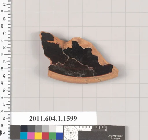 Terracotta fragment of a kylix? (drinking cup)