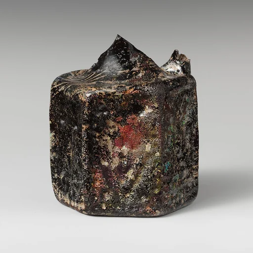 Glass hexagonal jug