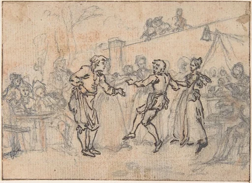 Study for an Engraving of "Songs in the Opera of Flora"